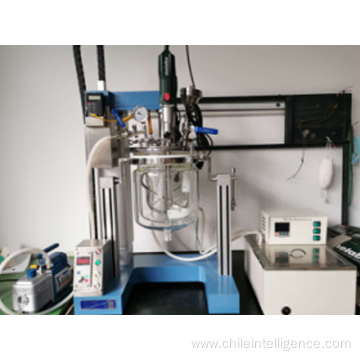 Lab vacuum homogenizer with emulsifier